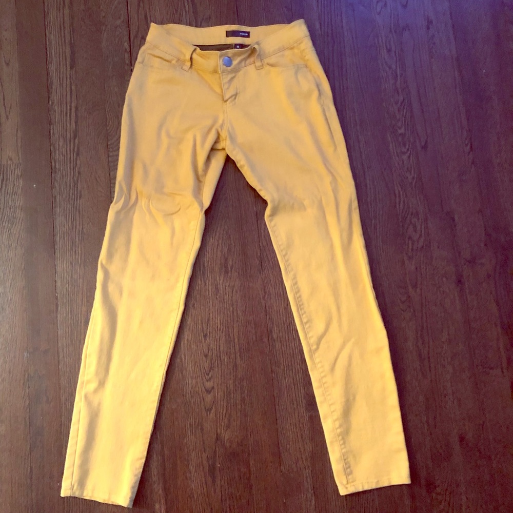 Mustard Yellow Skinny Jeans